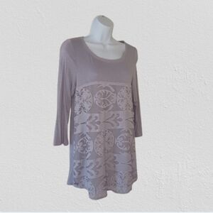 Meadow Rue Lavendar Tunic, Size M
